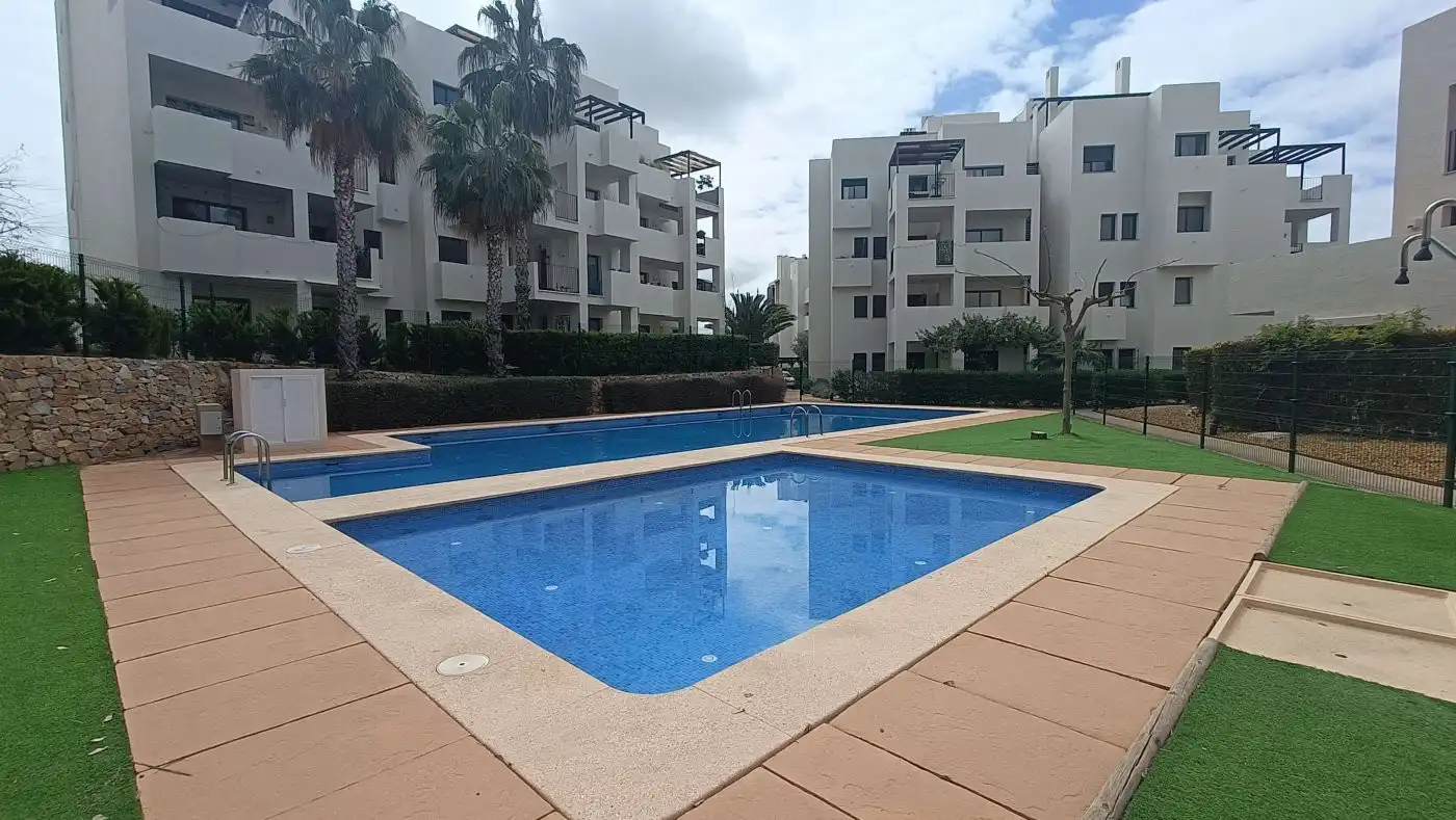 Swimming pool of Apartments for sale in Campo de Murcia