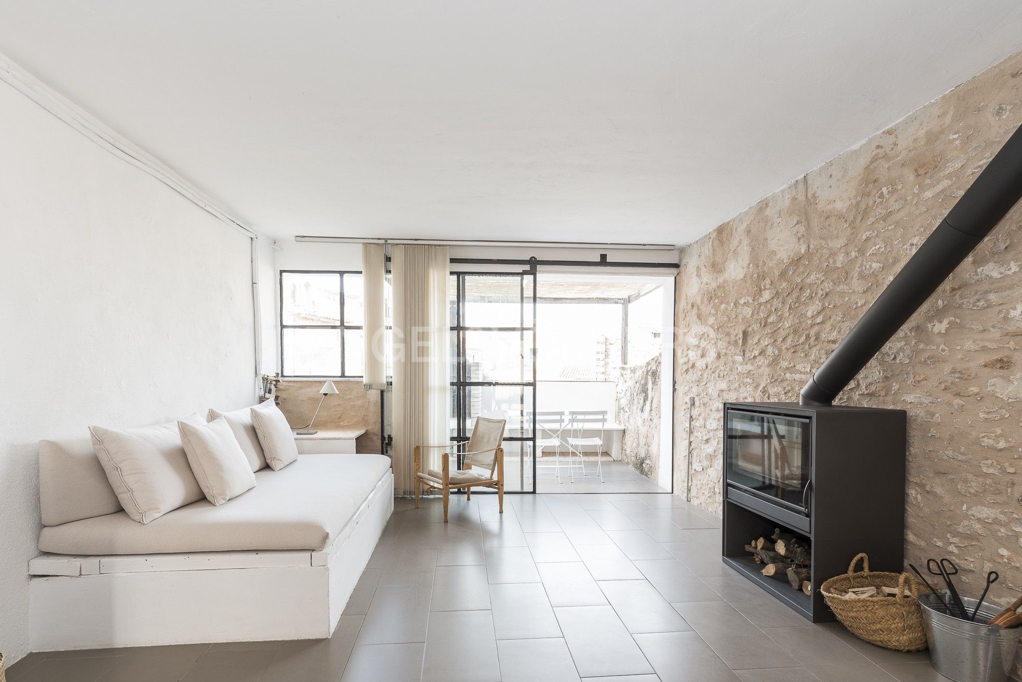 Sala d'estar de Casa o xalet en venda en Vilabella amb Calefacció i Terrassa