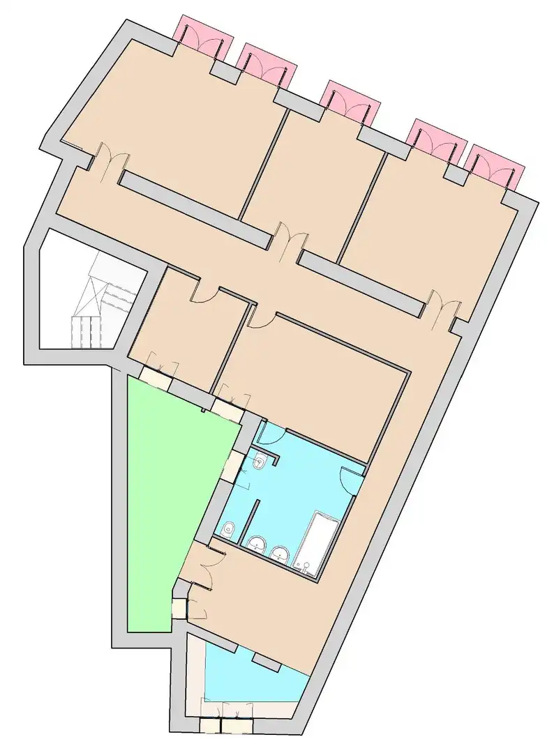 Flat for sale in Madrid  with Terrace and Balcony