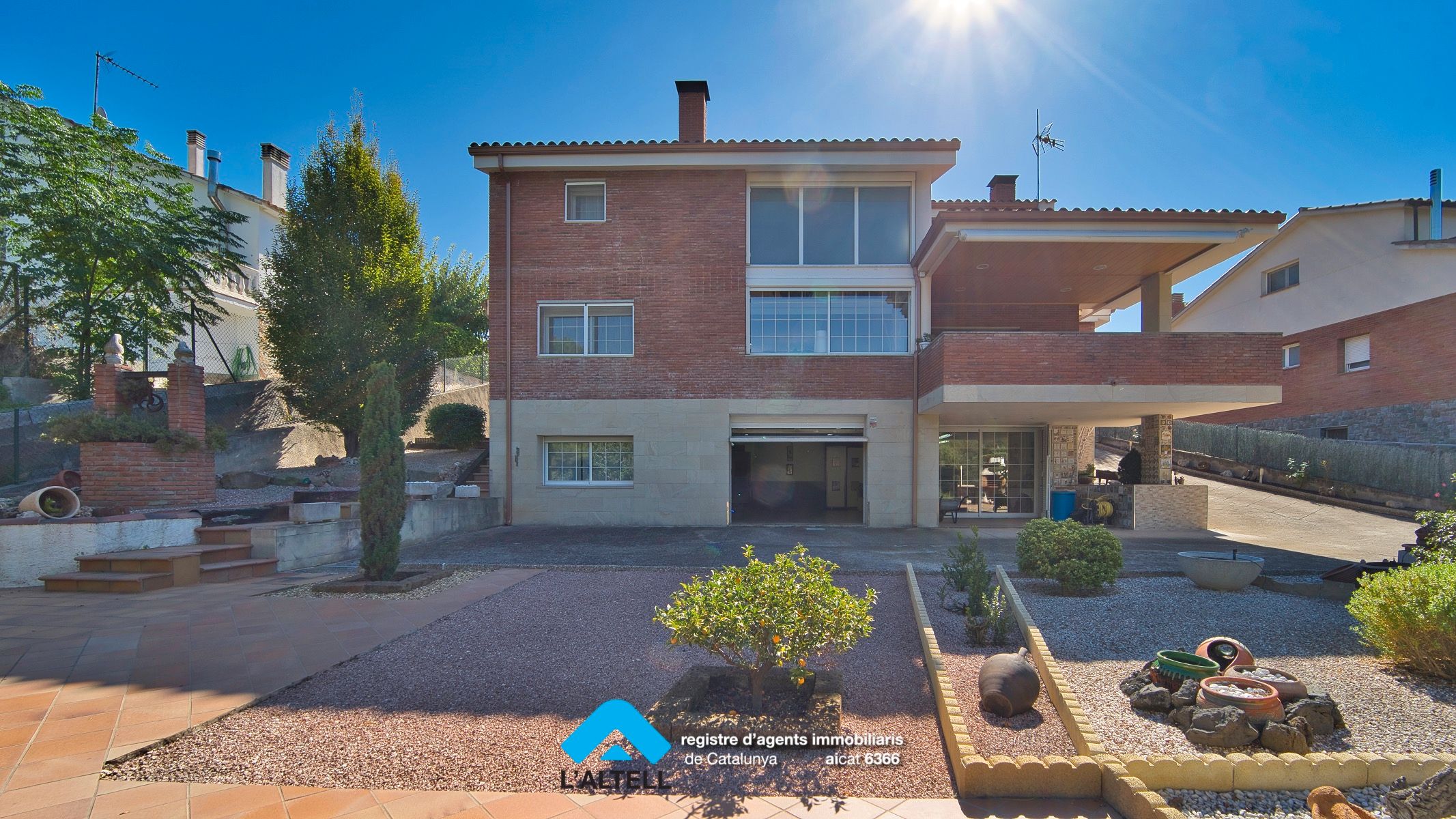 Exterior view of House or chalet for sale in L'Ametlla del Vallès  with Heating, Private garden and Terrace