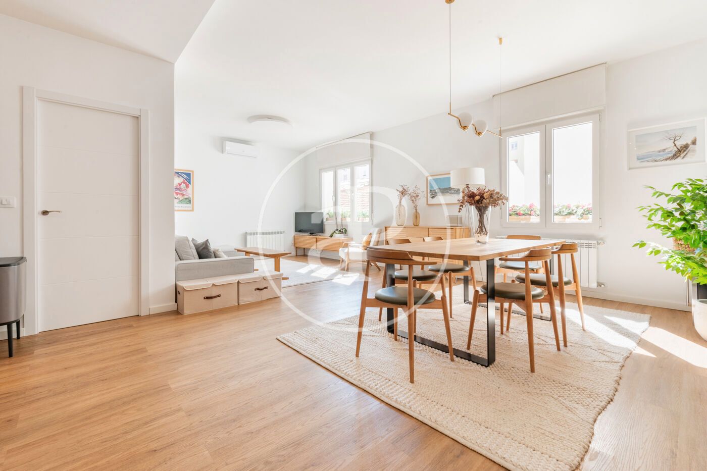 Exterior view of Flat for sale in  Madrid Capital  with Air Conditioner and Heating