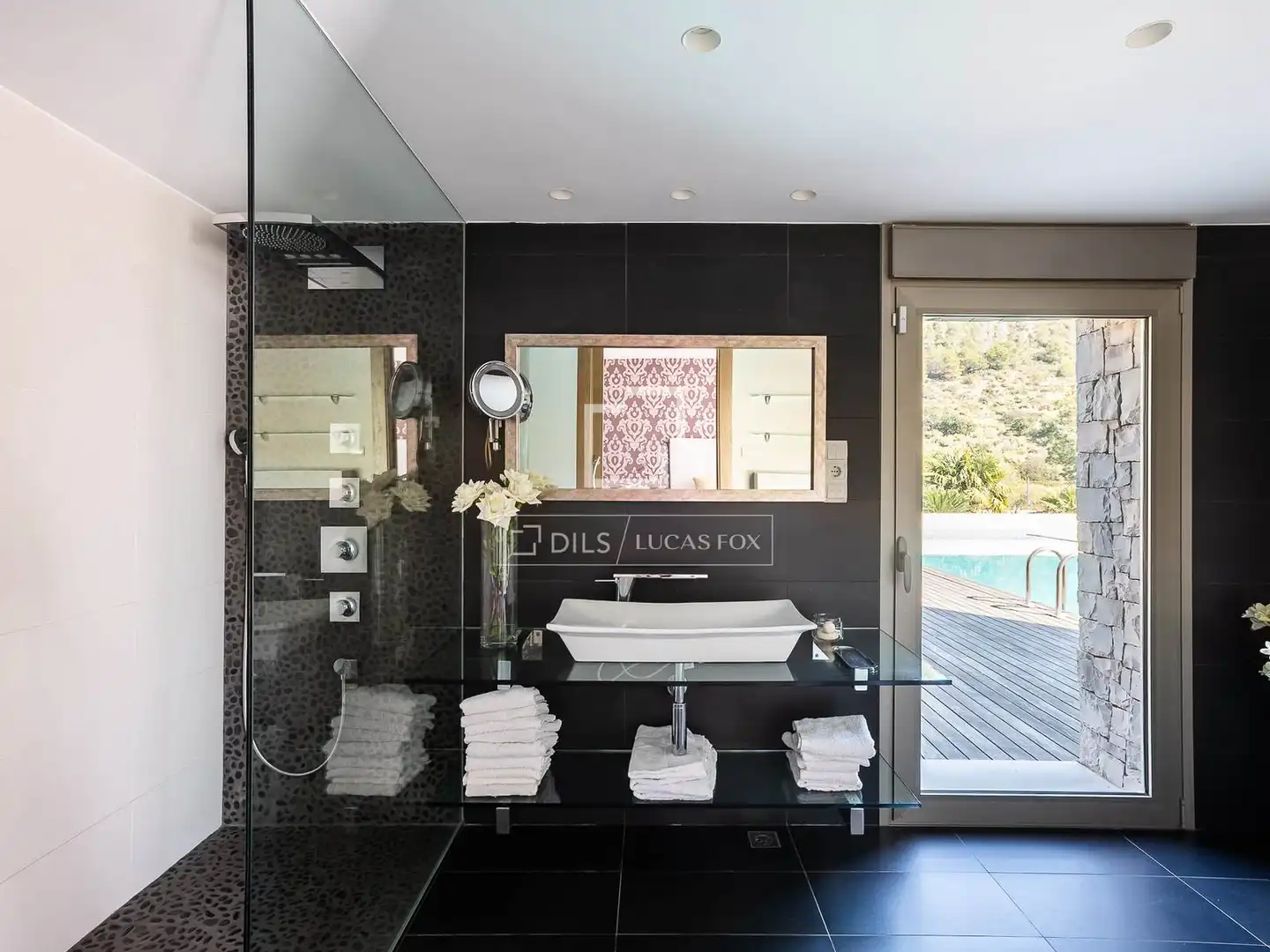 Baño de Casa o chalet en venta en Sagunto / Sagunt con Aire acondicionado, Calefacción y Jardín privado