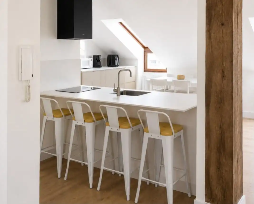 Kitchen of Flat for sale in Castro-Urdiales  with Heating, Parquet flooring and Storage room