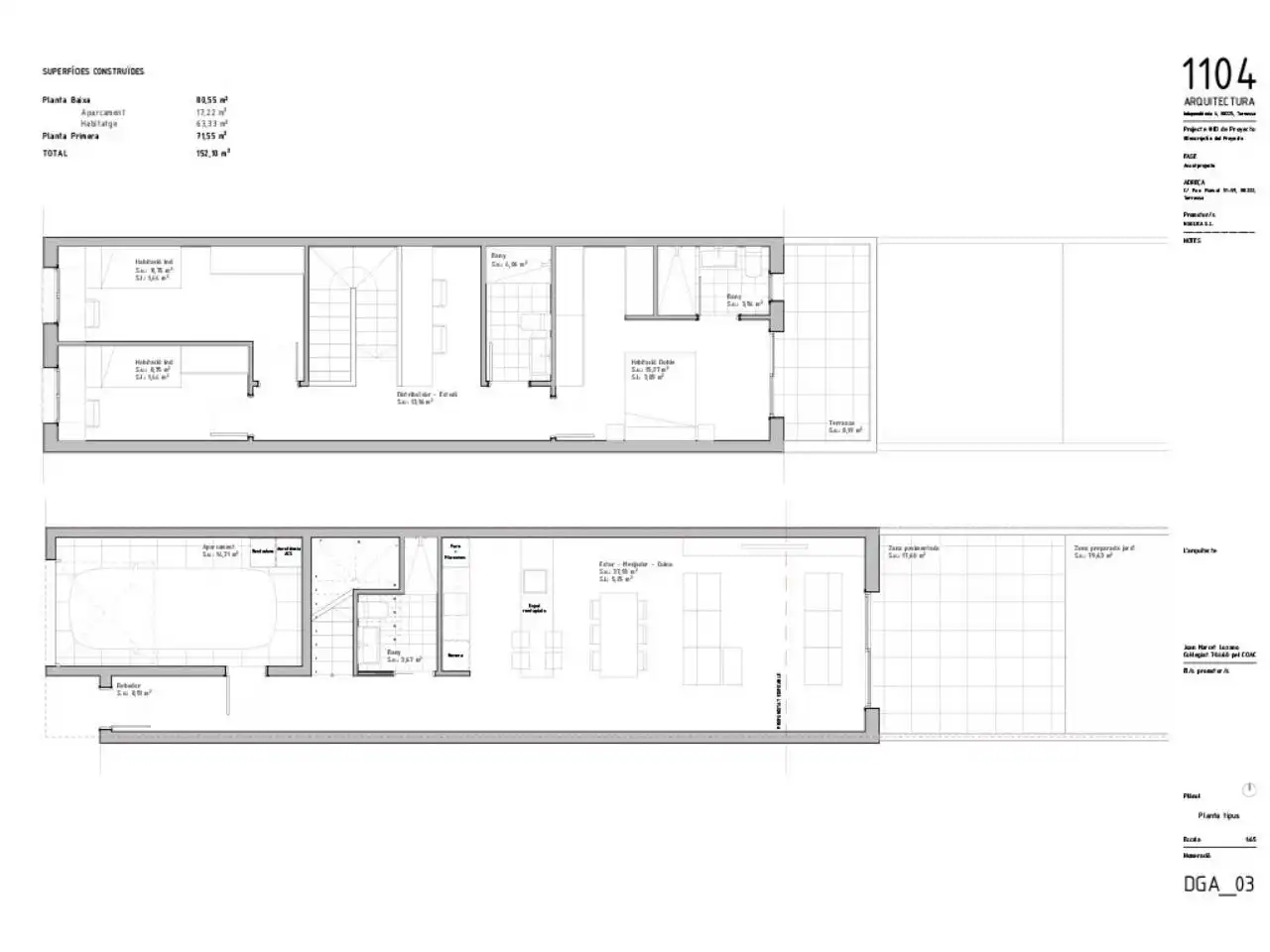 Einfamilien-Reihenhaus zum Verkauf in Terrassa mit Heizung, Terrasse und Schwimmbad