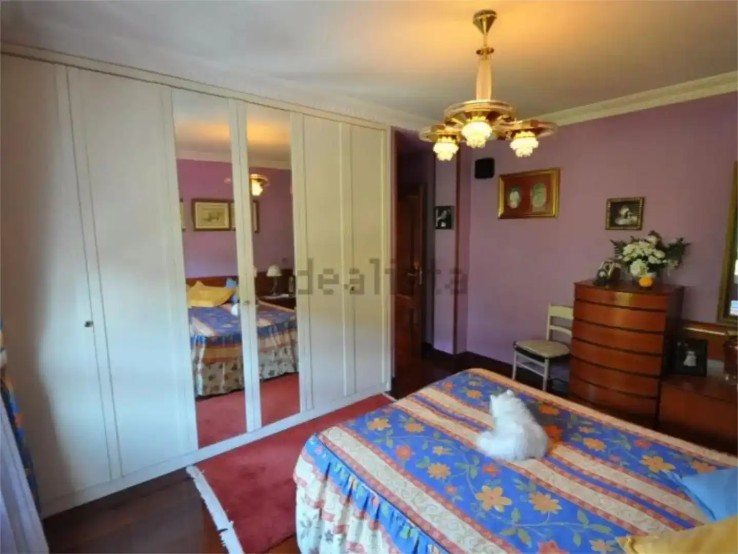 Schlafzimmer von Wohnung zum Verkauf in Castro-Urdiales mit Privatgarten, Schwimmbad und Möbliert