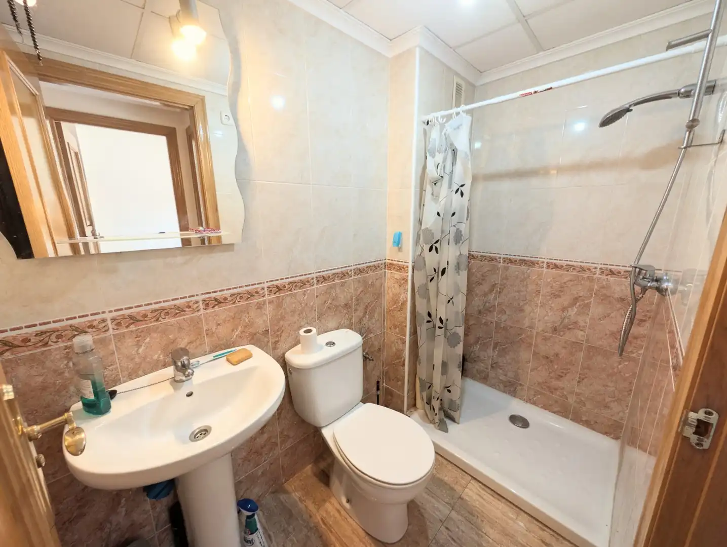 Bathroom of Flat for sale in Torre-Pacheco  with Air Conditioner, Furnished and Oven
