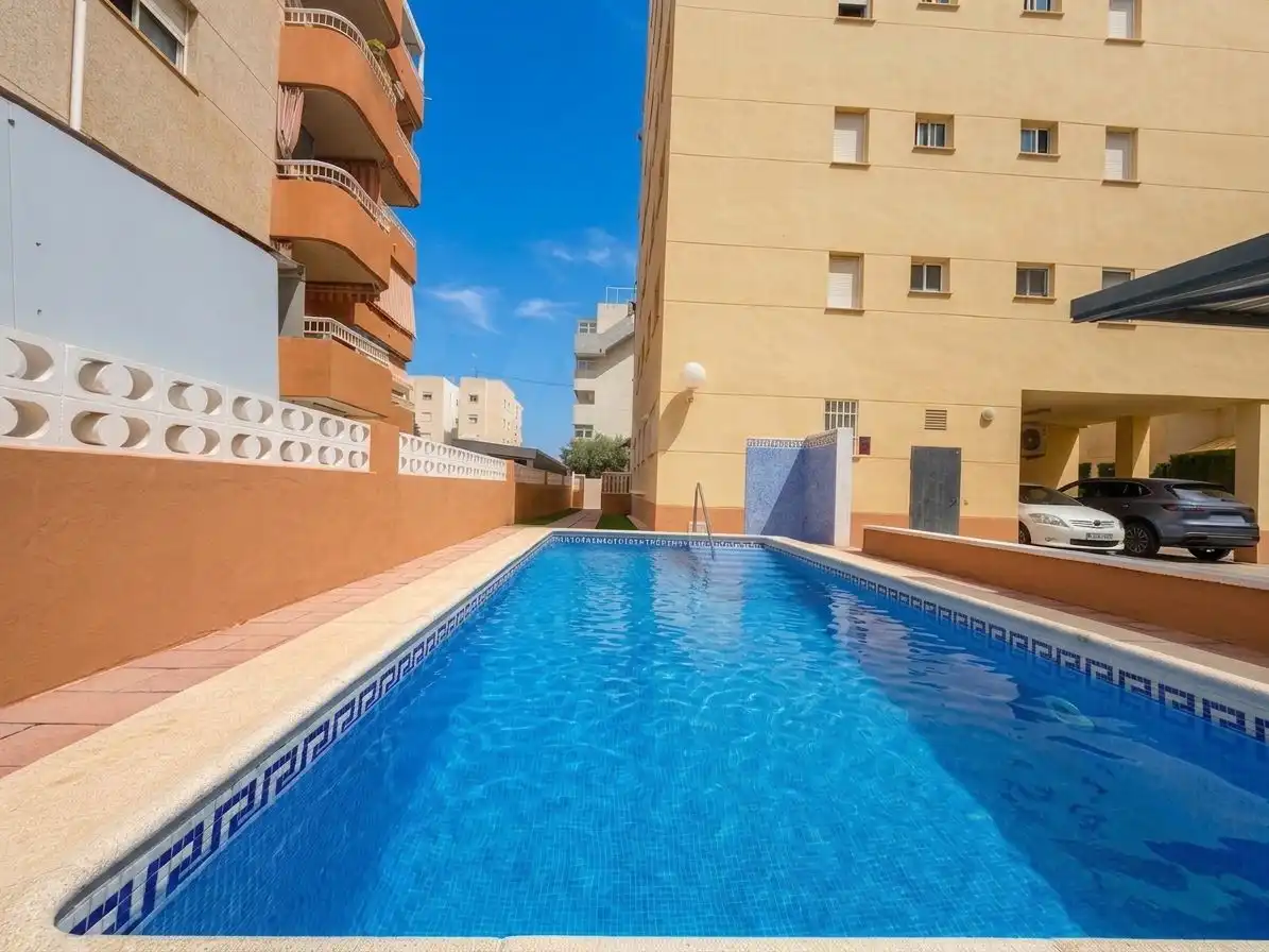Swimming pool of Flat for sale in Daimús  with Terrace and Swimming Pool