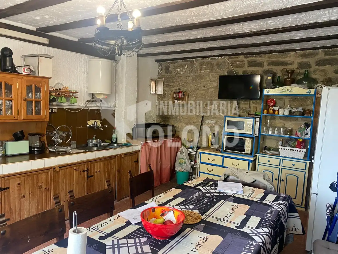 Küche von Country house zum Verkauf in Rodezno mit Terrasse, Abstellraum und Möbliert