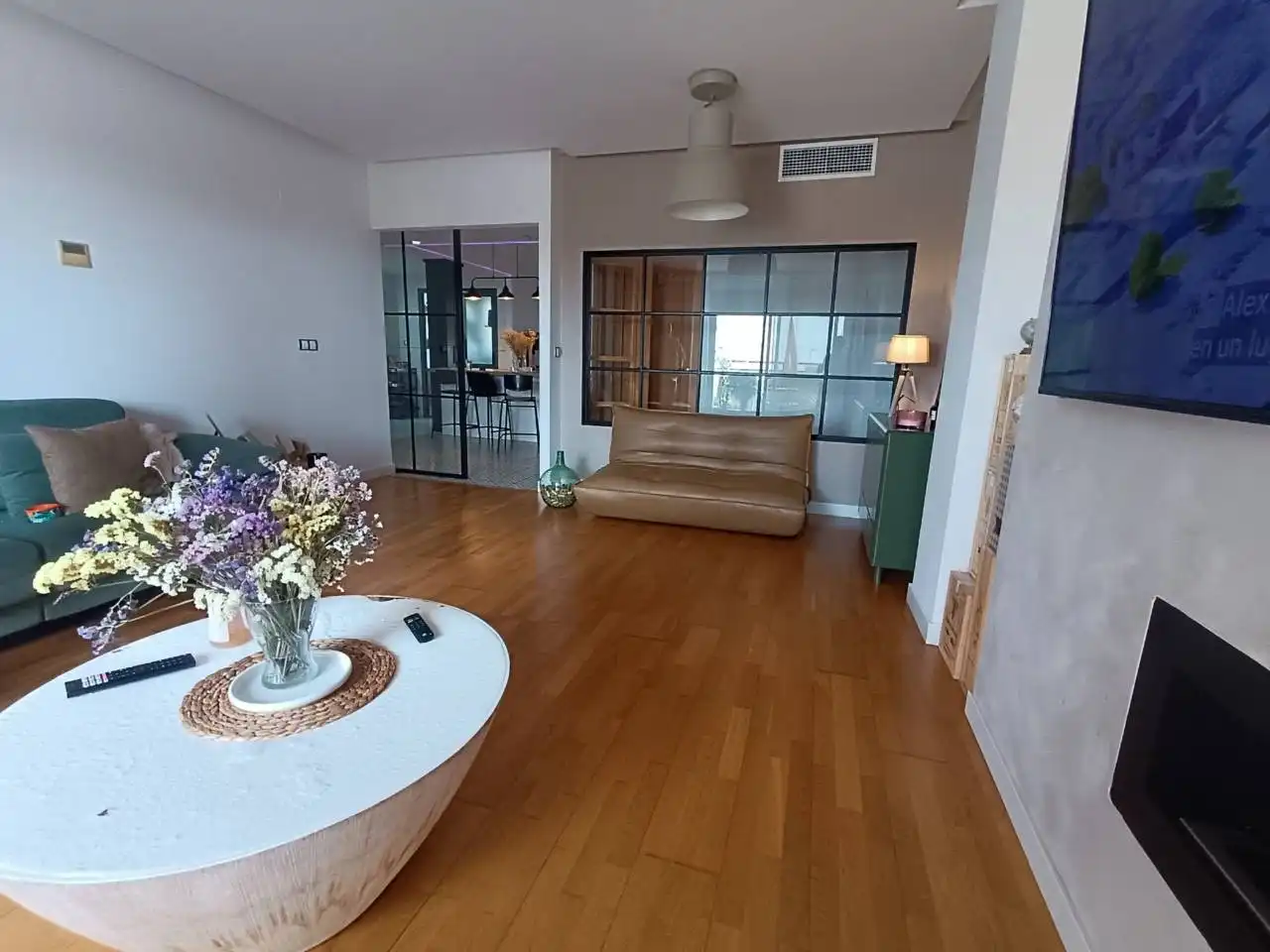 Living room of Attic for sale in El Ejido  with Air Conditioner, Terrace and Alarm