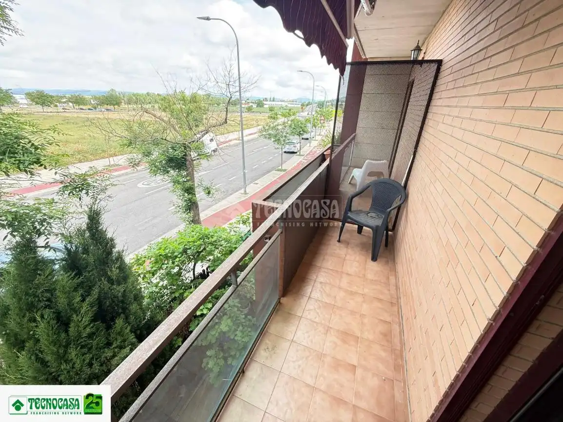 Balcony of Flat for sale in Ciudad Real  with Air Conditioner and Heating
