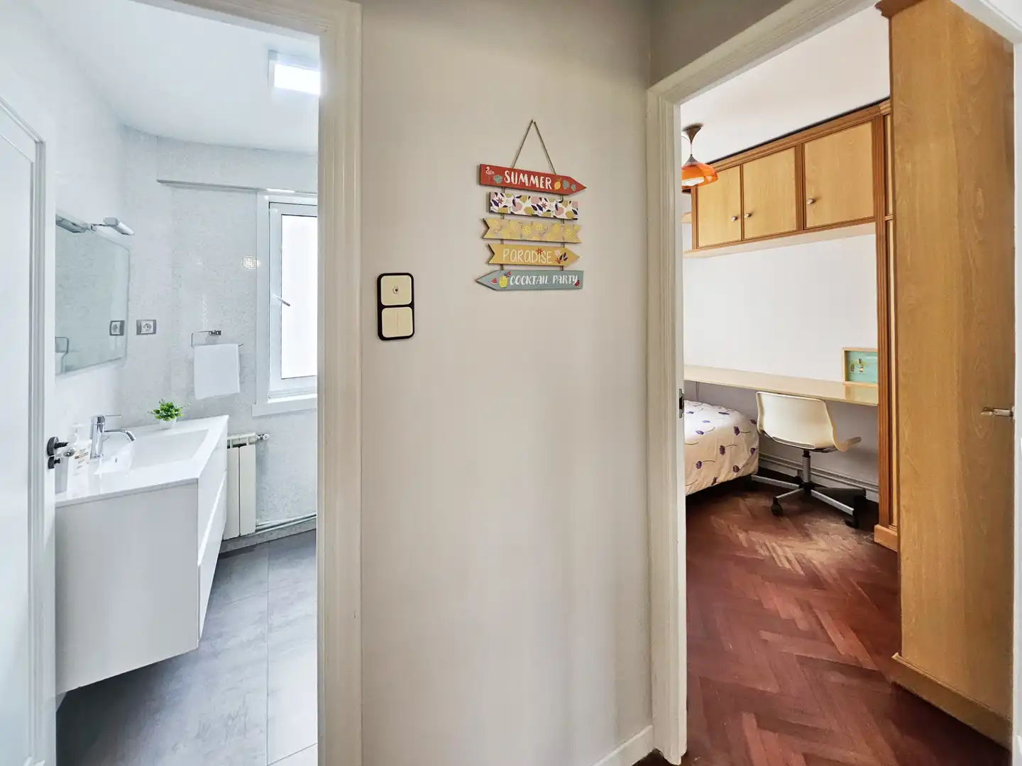 Flat for rent in A Coruña Capital   with Heating, Parquet flooring and Furnished