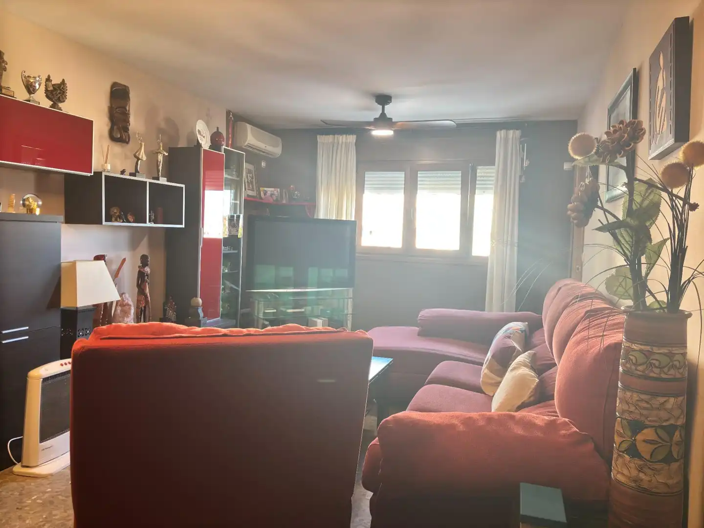 Sala d'estar de Pis en venda en Málaga amb Aire condicionat, Terrassa i Traster