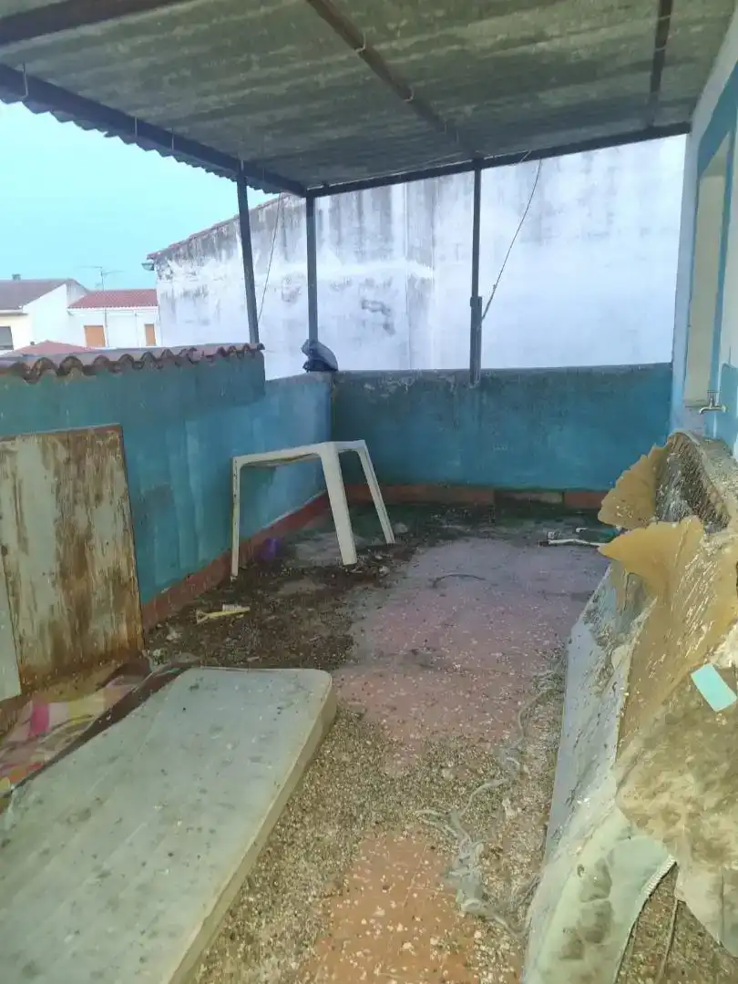 Terraza de Finca rústica en venta en Riolobos con Aire acondicionado, Amueblado y Balcón