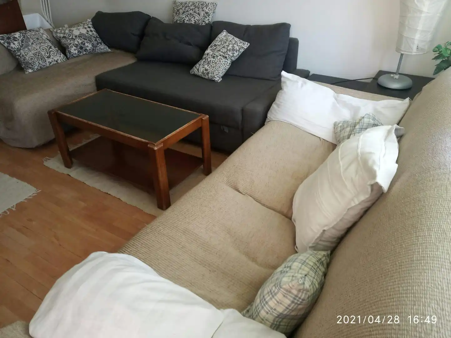 Wohnzimmer von Wohnung zur untervermieten in L'Hospitalet de Llobregat mit Heizung, Möbliert und Waschmaschine