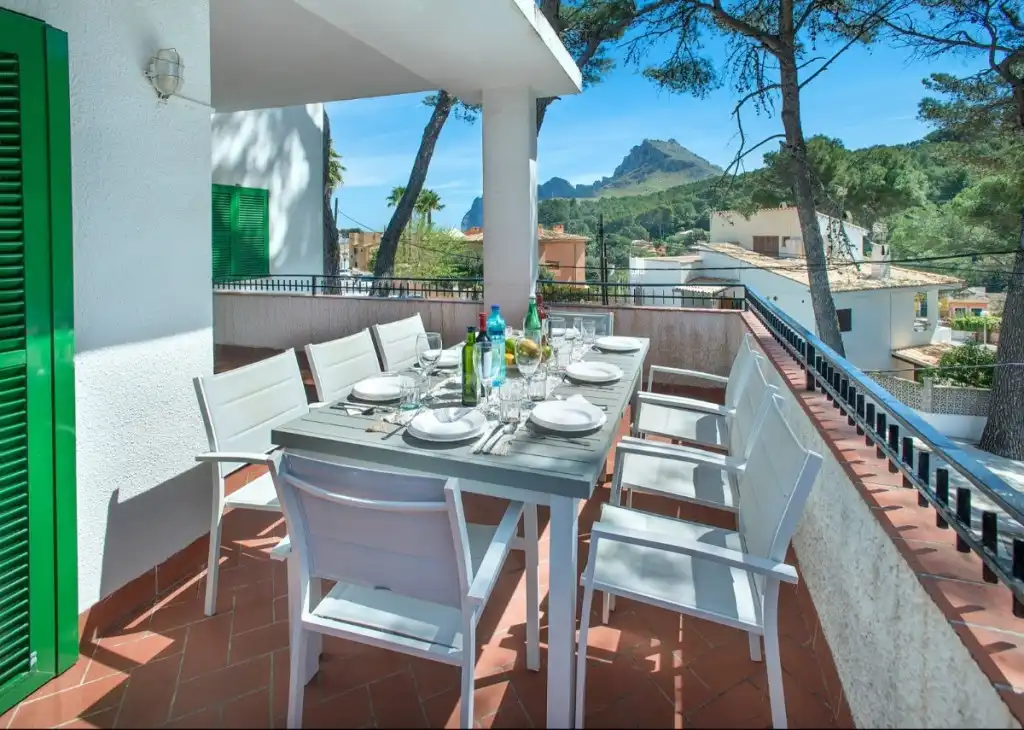 Terrace of Houses for sale in Pollença  with Air Conditioner, Terrace and Swimming Pool