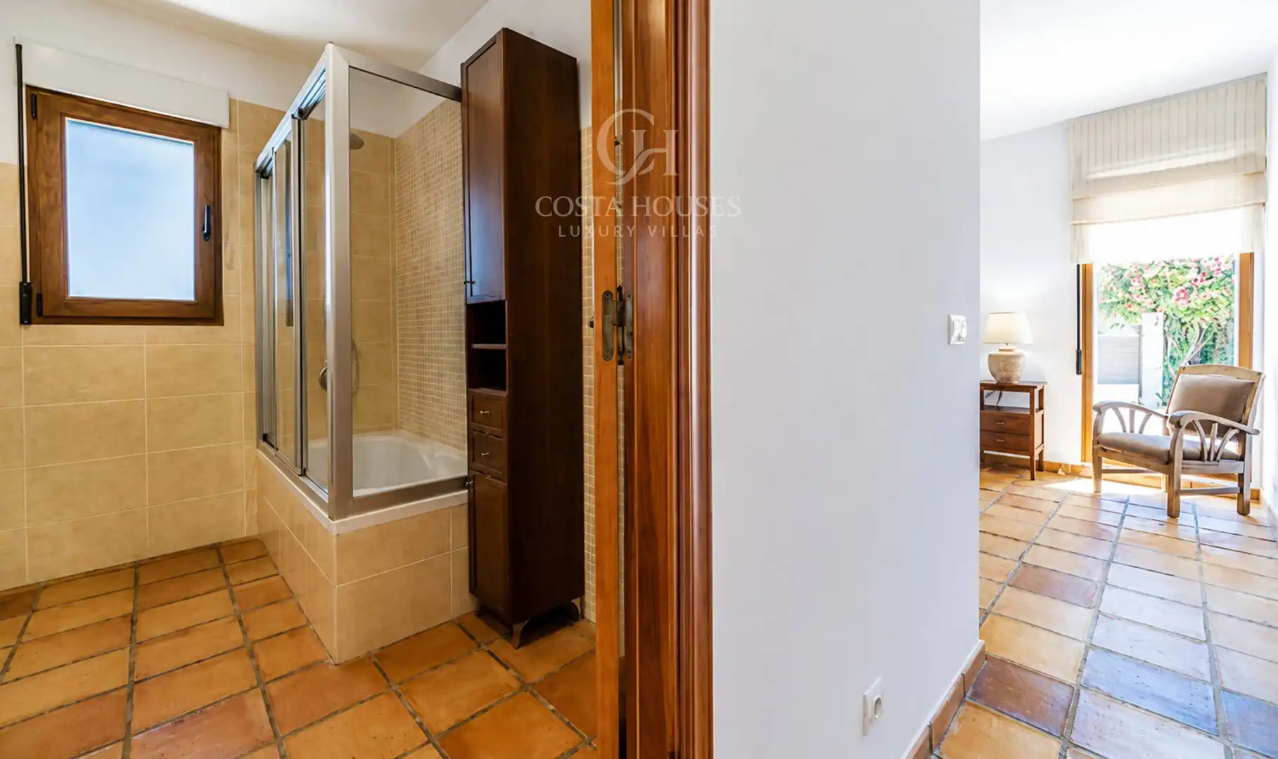Bany de Casa o xalet en venda en Jávea / Xàbia amb Calefacció, Jardí privat i Terrassa