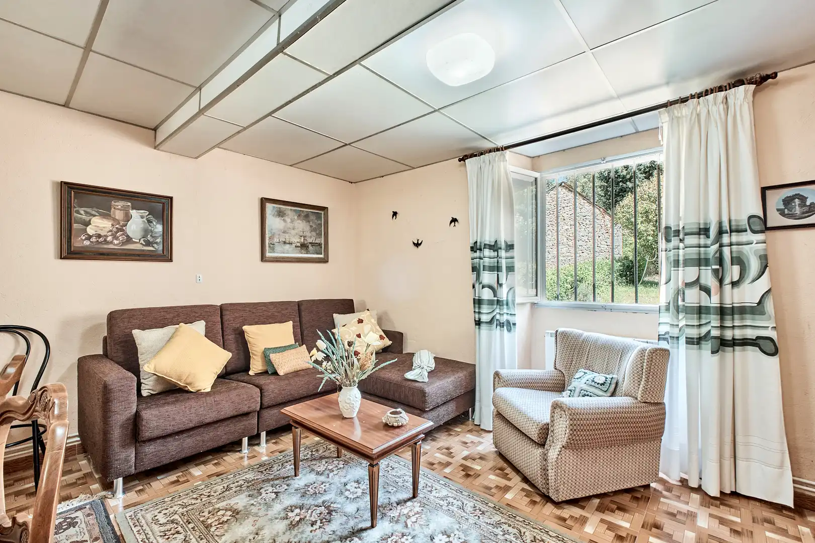 Living room of Country homes for sale in Guitiriz  with Heating, Private garden and Oven