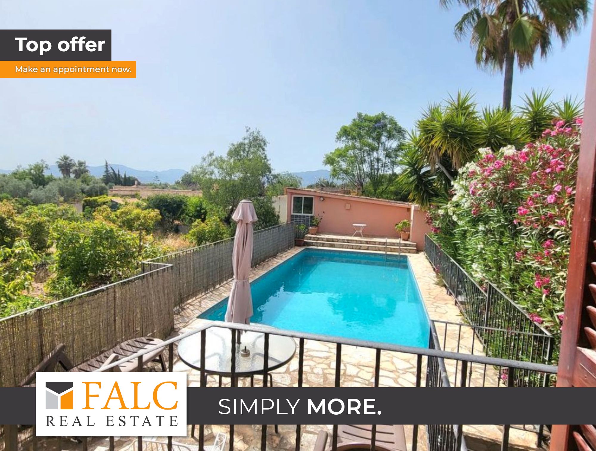 Swimming pool of Country house for sale in  Palma de Mallorca  with Private garden