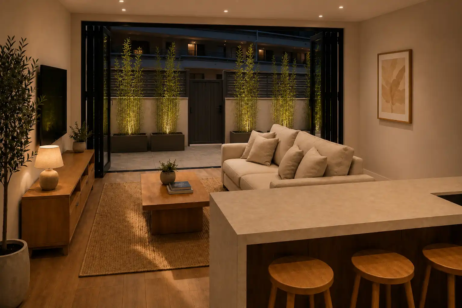 Terraza de Apartamento en venta en Sanxenxo con Aire acondicionado, Calefacción y Terraza