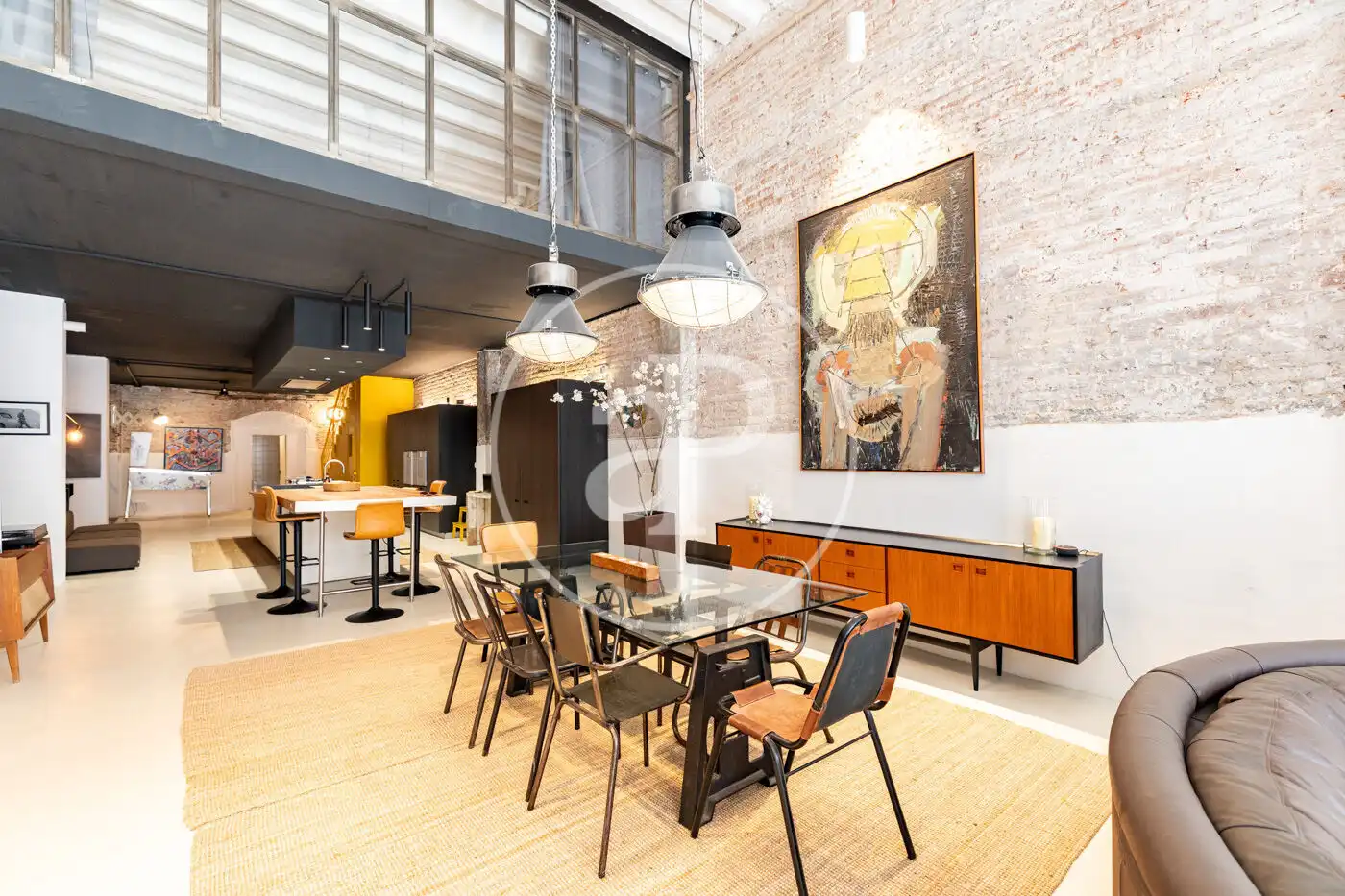 Dining room of Lofts for sale in Barcelona  with Air Conditioner and Heating