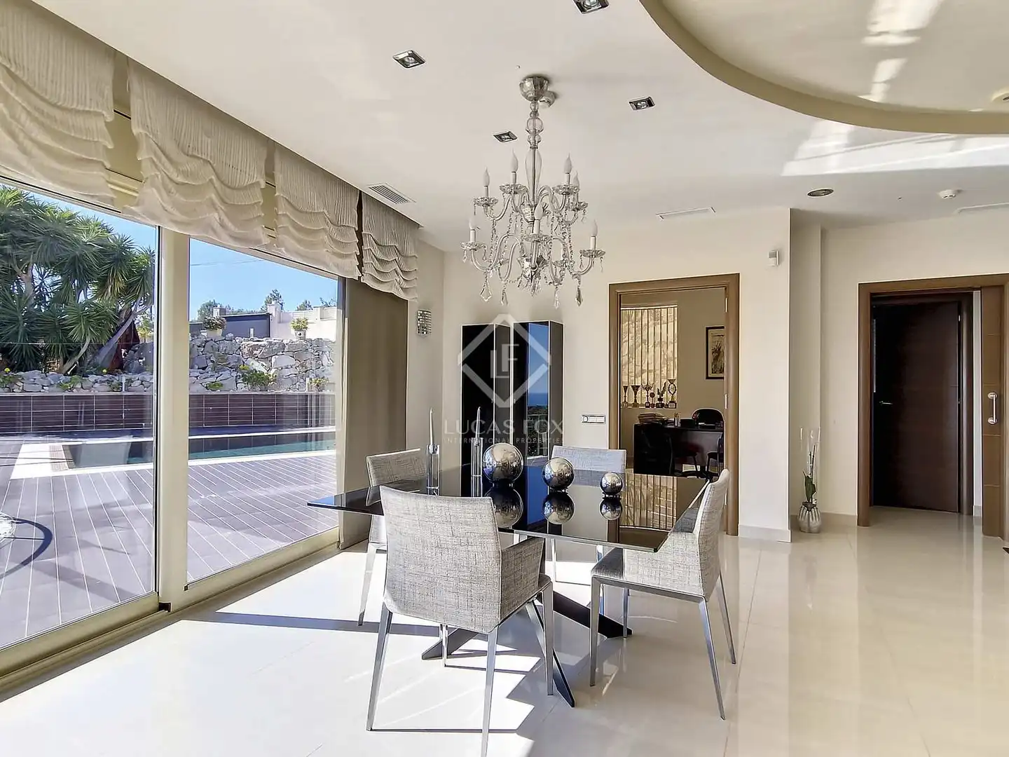 Comedor de Casa o chalet en venta en Cunit con Aire acondicionado, Calefacción y Jardín privado