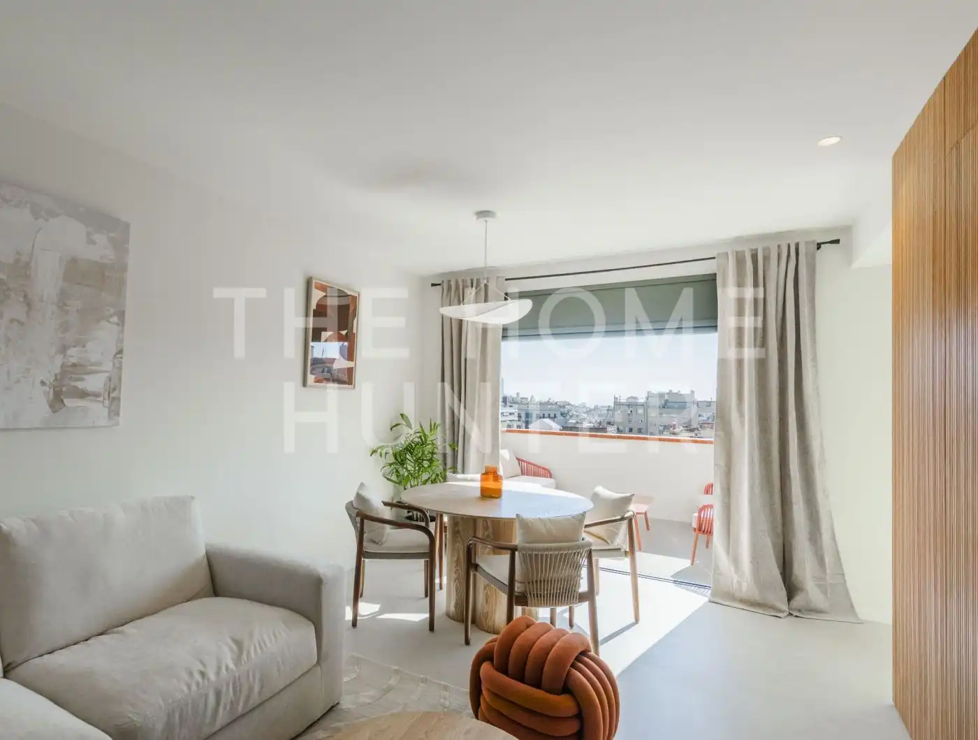 Sala de estar de Casa o chalet en venta en Barcelona con Aire acondicionado, Calefacción y Terraza