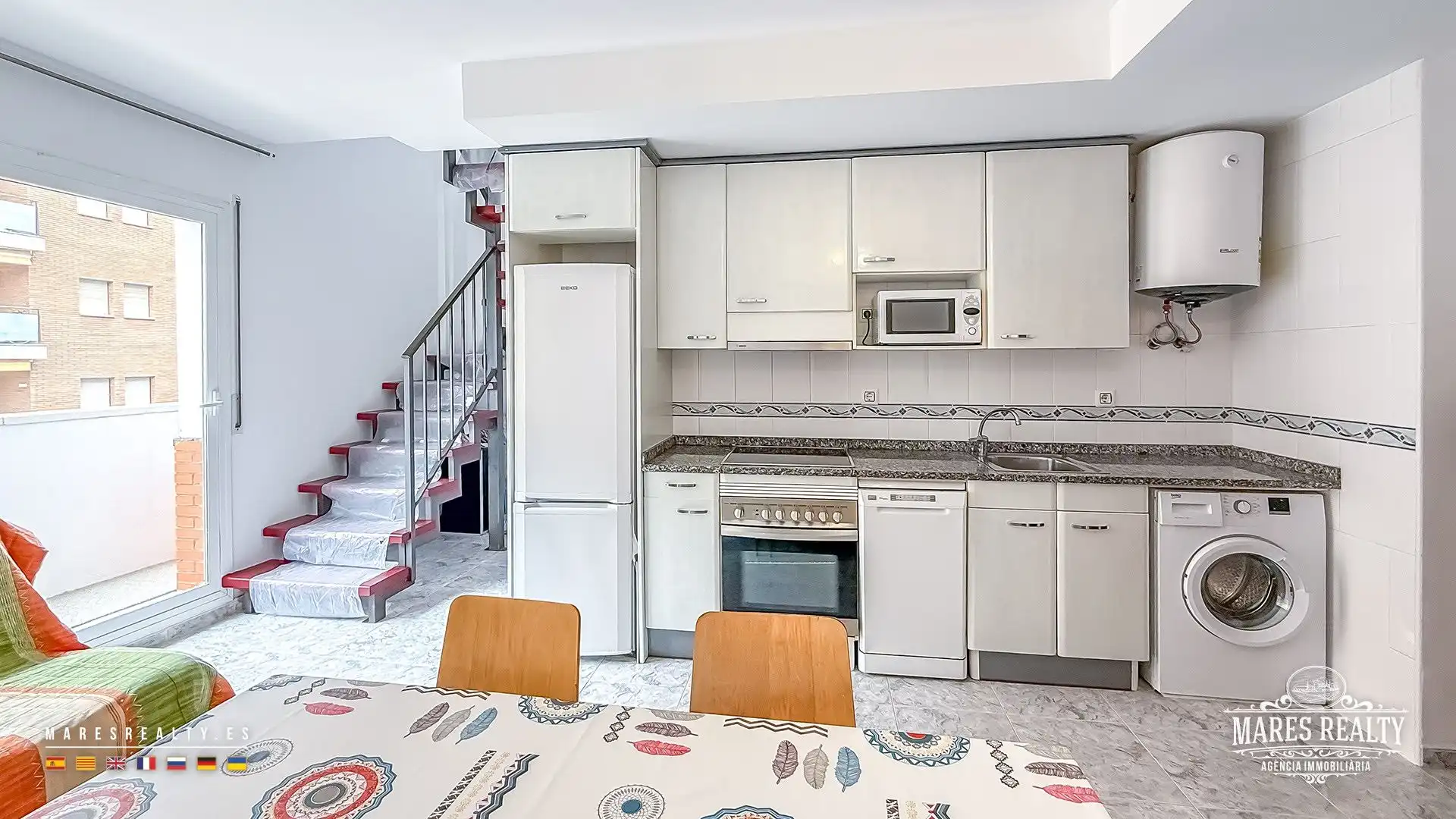 Cocina de Piso en venta en Lloret de Mar con Aire acondicionado, Calefacción y Terraza