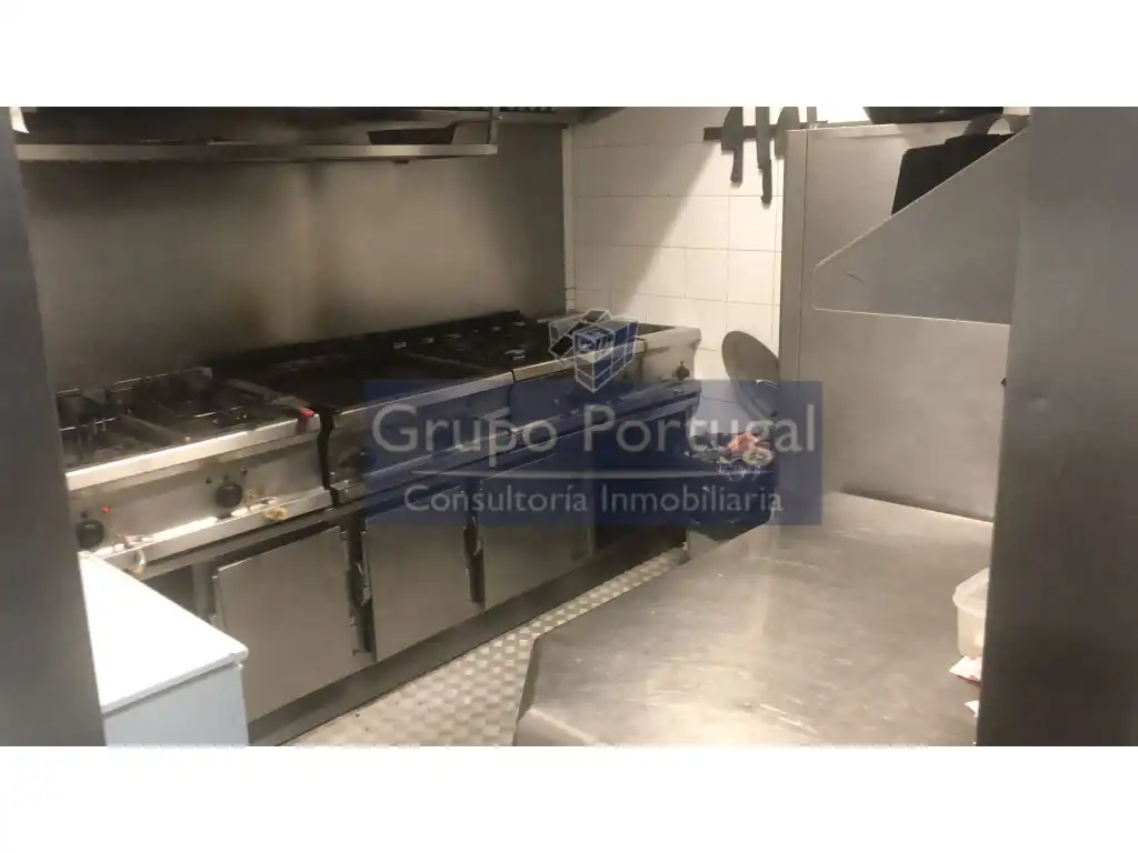 Cuina de Local de lloguer en Madrid amb Aire condicionat