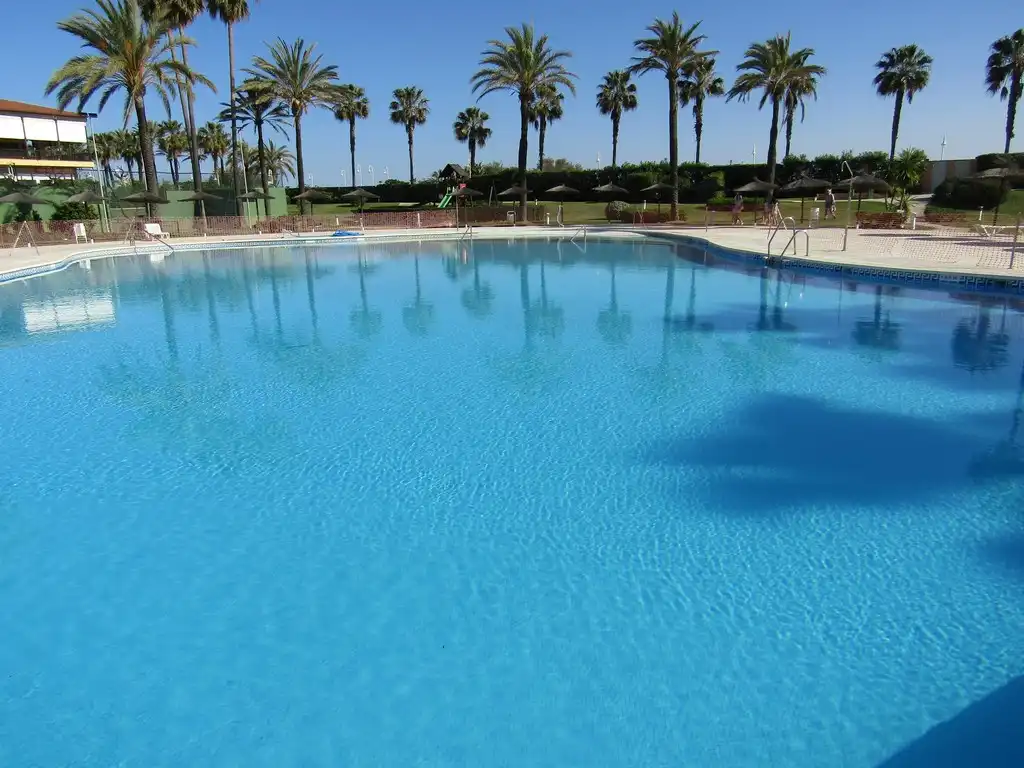 Swimming pool of Apartments for sale in Islantilla  with Air Conditioner, Private garden and Terrace