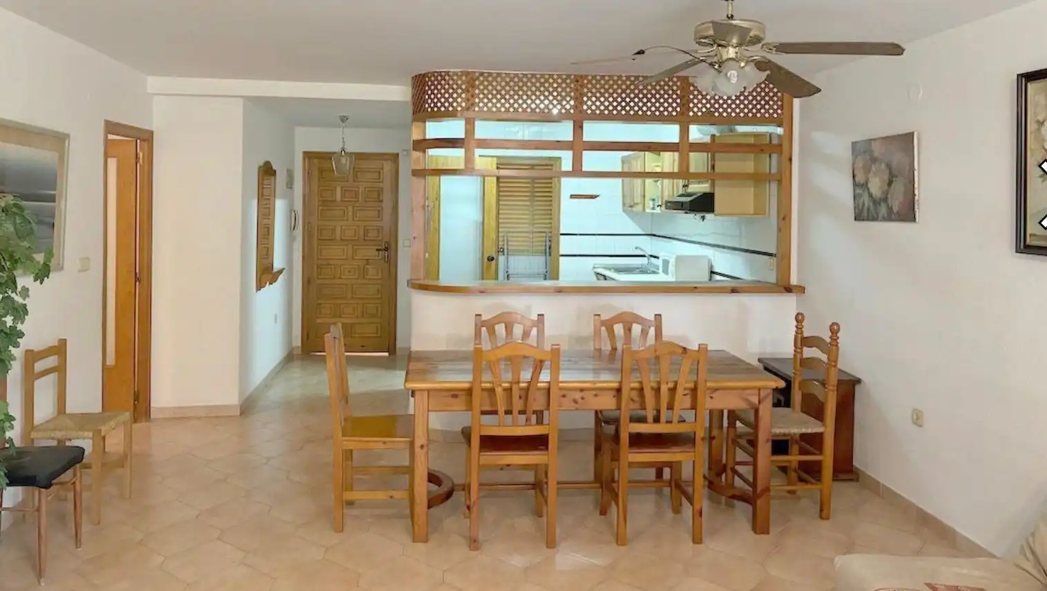 Comedor de Apartamento en venta en El Campello con Terraza