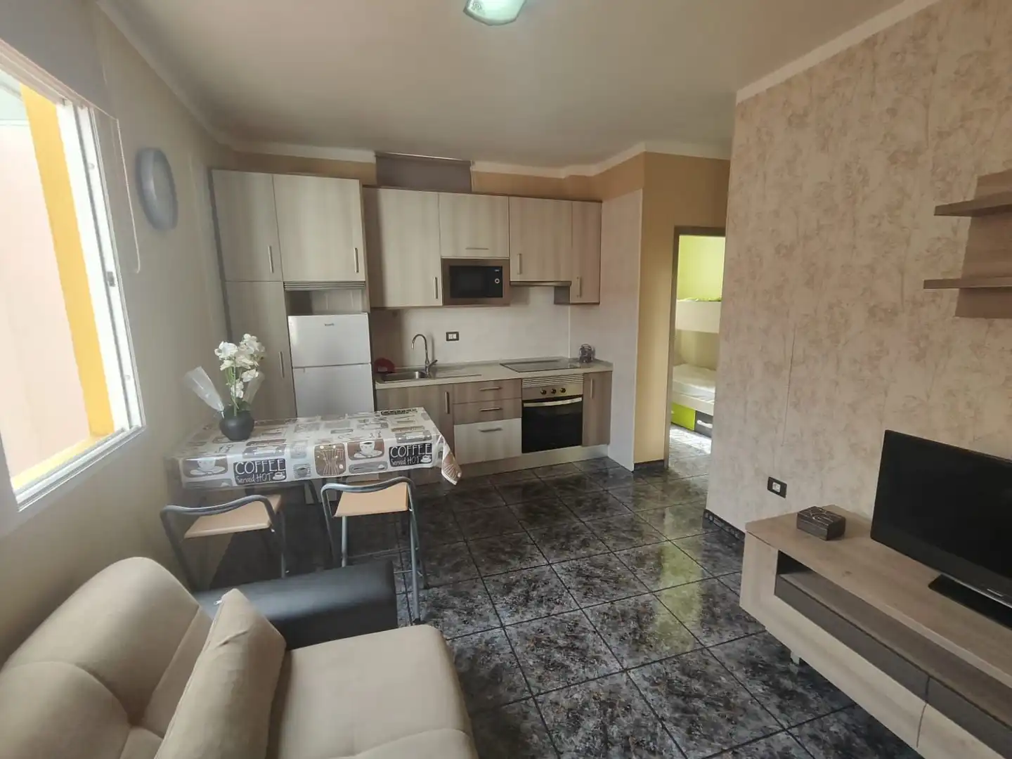 Kitchen of Flat for rent in Guía de Isora  with Furnished