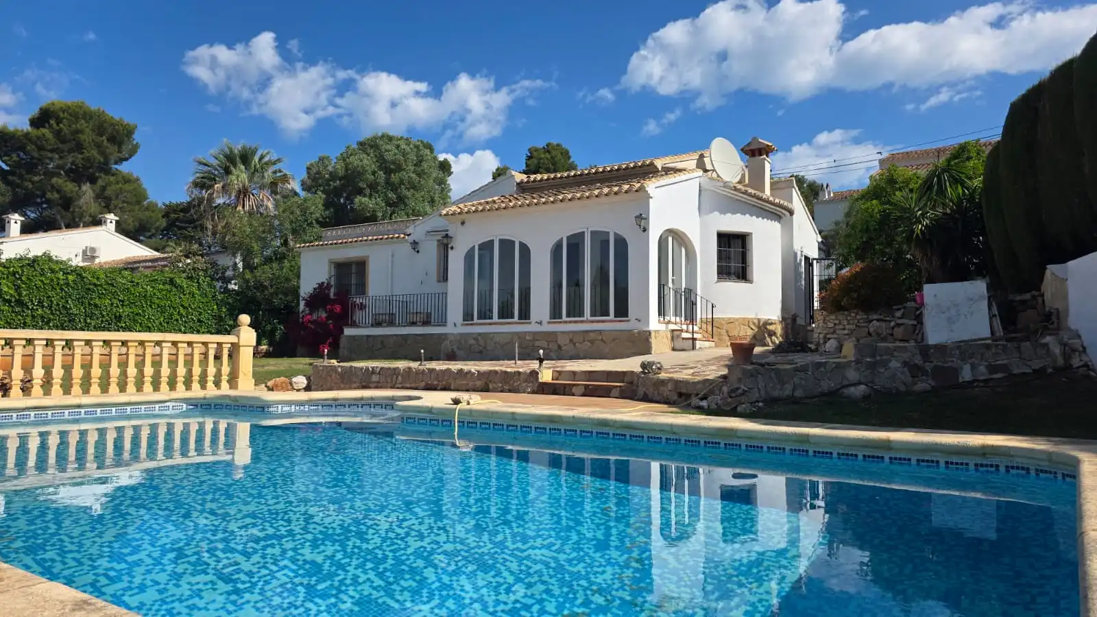 Piscina de Casa o xalet en venda en Jávea / Xàbia amb Calefacció, Terrassa i Piscina