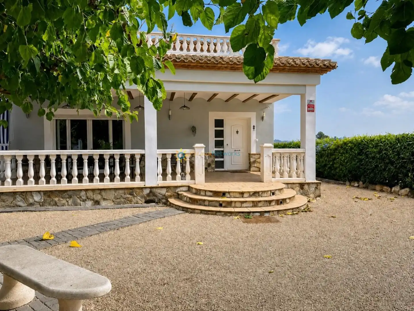Exterior view of Houses for sale in Ontinyent  with Air Conditioner, Private garden and Terrace