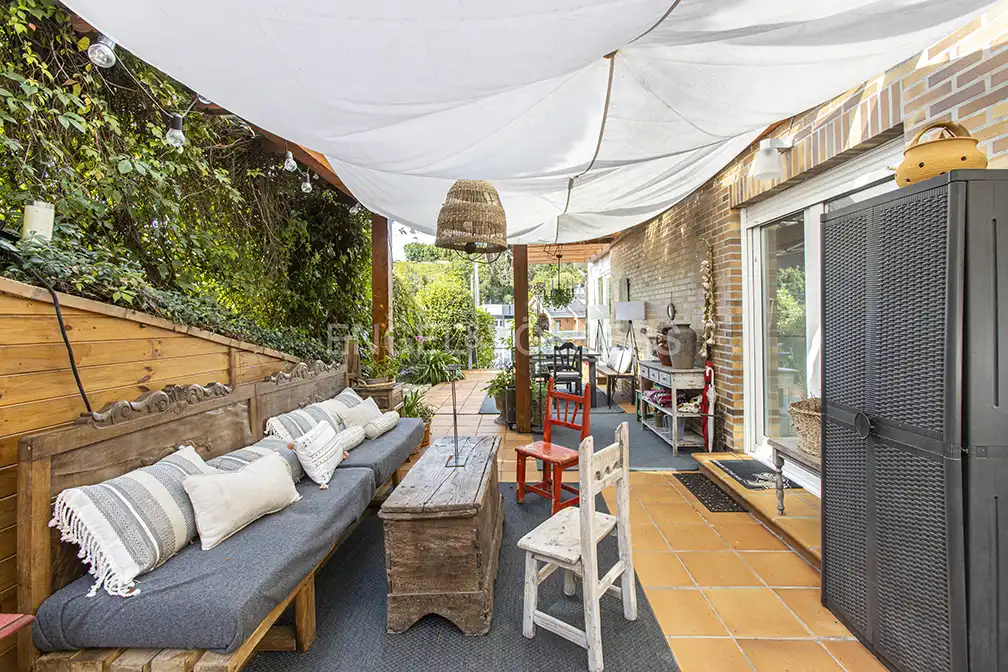 Terraza de Casa o chalet en venta en Gijón  con Calefacción, Jardín privado y Terraza