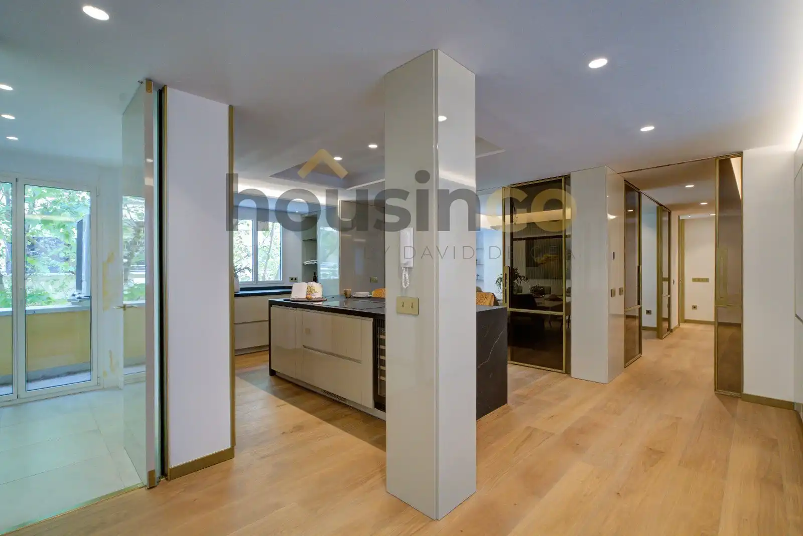 Kitchen of Flat for sale in Madrid  with Air Conditioner, Heating and Terrace
