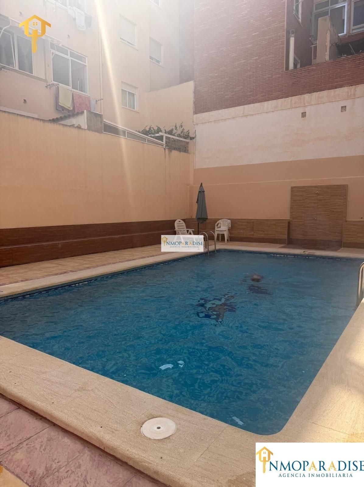 Swimming pool of Flat to rent in Alicante / Alacant  with Private garden and Balcony