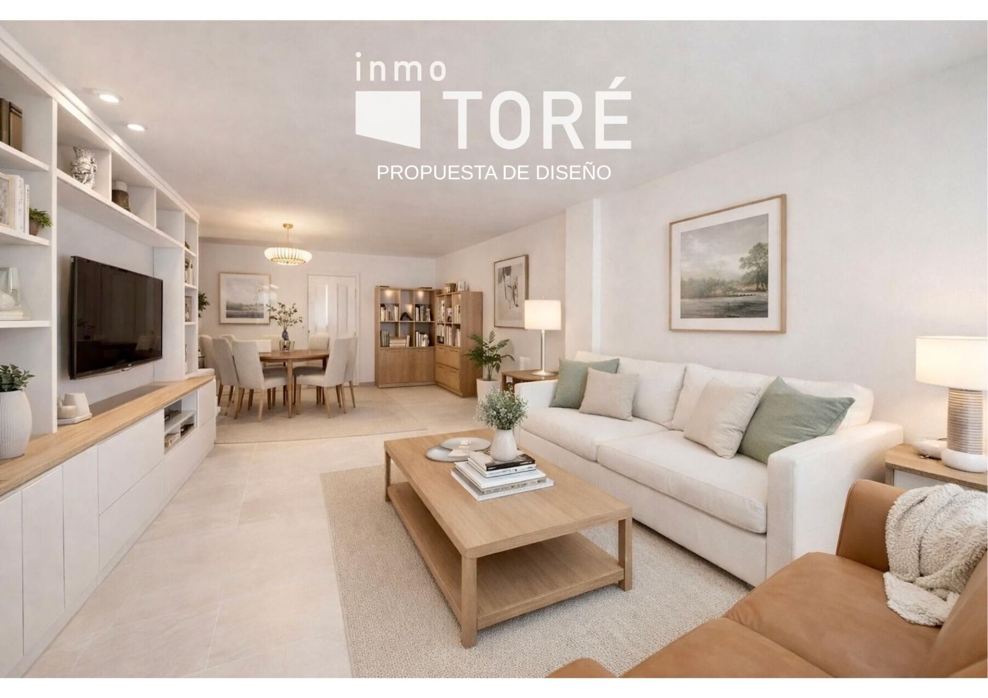 Living room of Flat for sale in Málaga Capital  with Air Conditioner, Private garden and Terrace