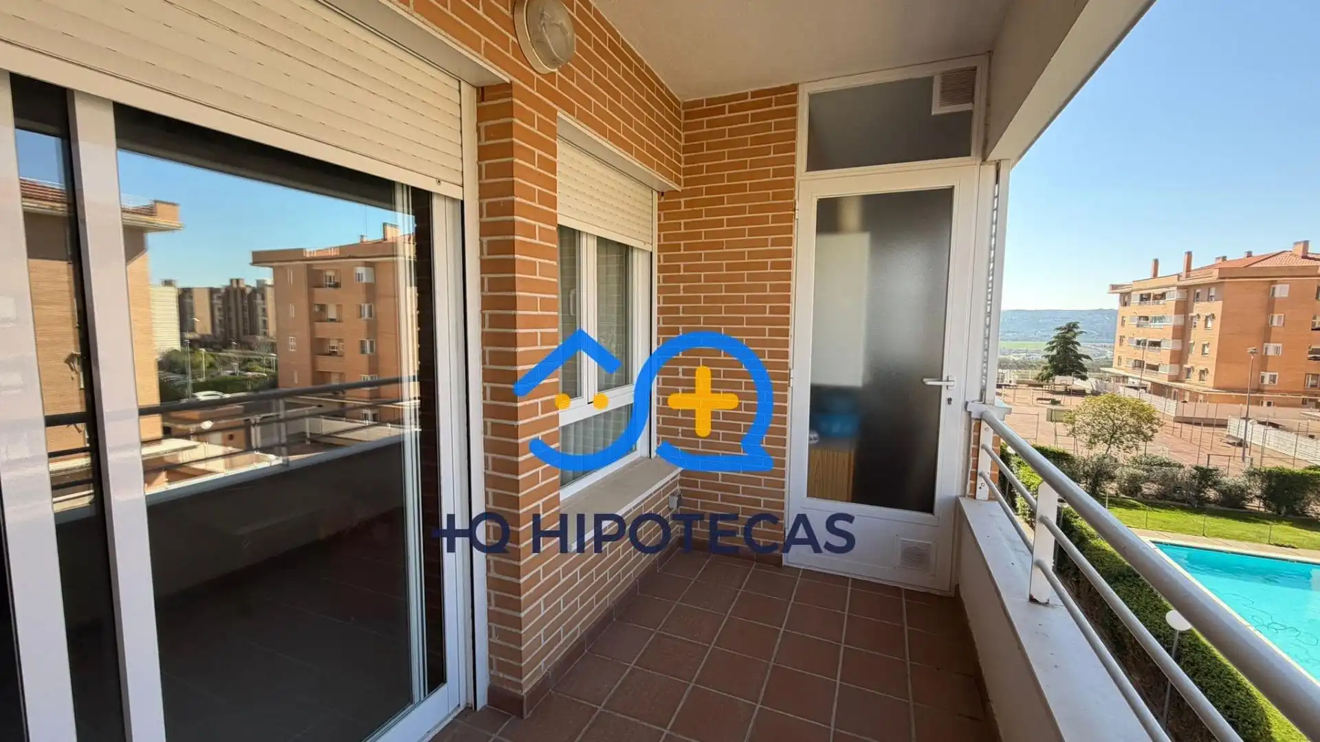 Balcony of Flat for sale in Toledo  with Air Conditioner, Terrace and Storage room