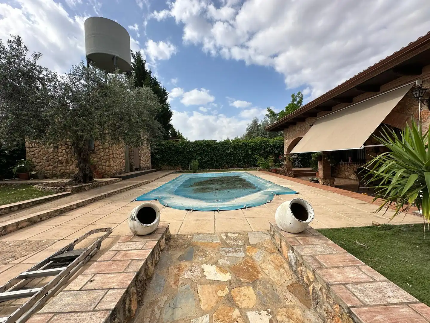 Piscina de Finca rústica en venta en Alange con Aire acondicionado, Calefacción y Terraza