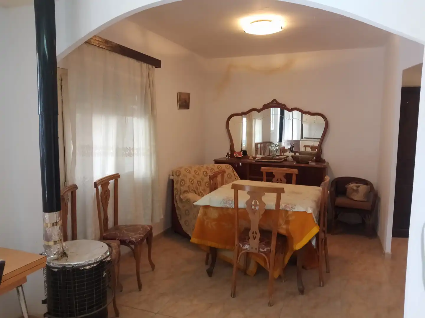 Comedor de Finca rústica en venta en Alcampell con Terraza, Trastero y Amueblado
