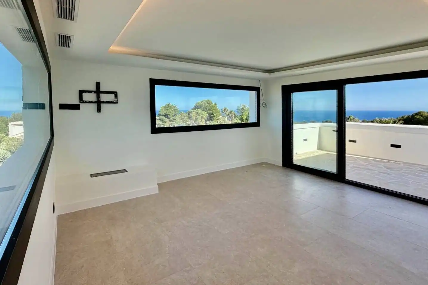 Sala d'estar de Casa o xalet en venda en Jávea / Xàbia amb Aire condicionat, Calefacció i Jardí privat