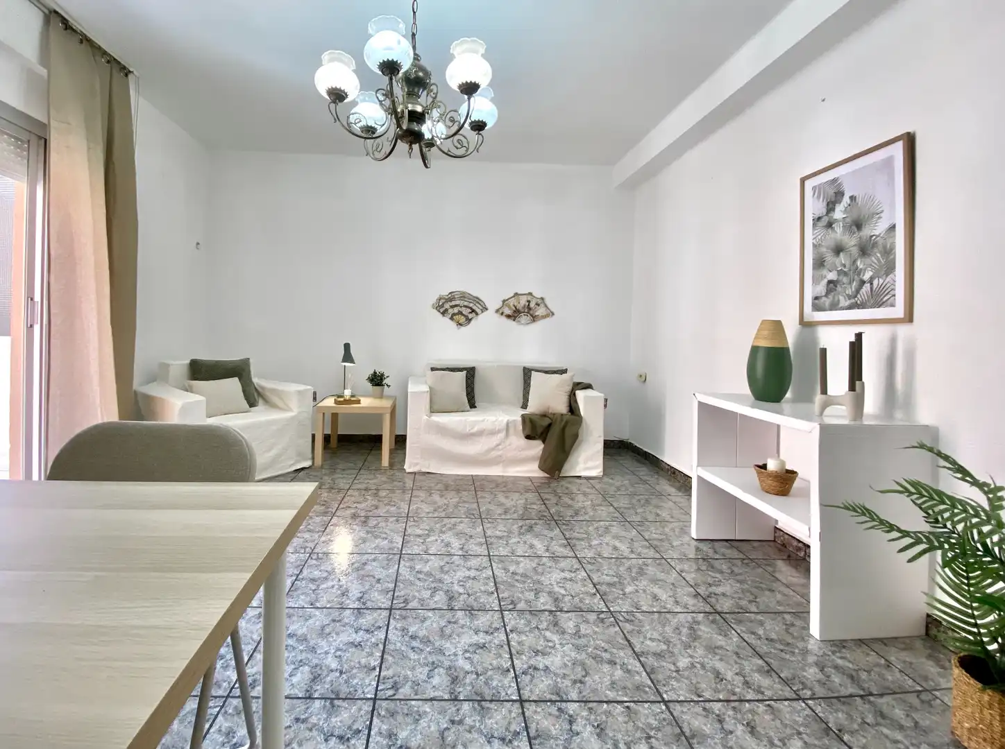 Living room of Flat for sale in Massamagrell  with Air Conditioner and Balcony
