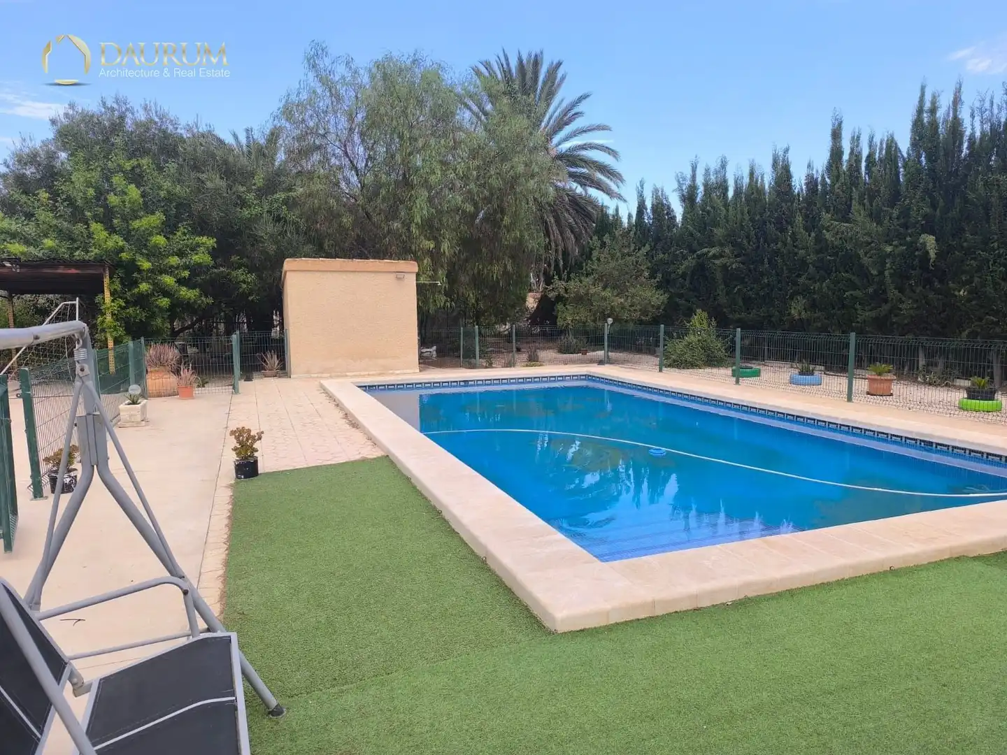 Piscina de Casa o chalet en venta en Elche / Elx con Aire acondicionado, Terraza y Piscina
