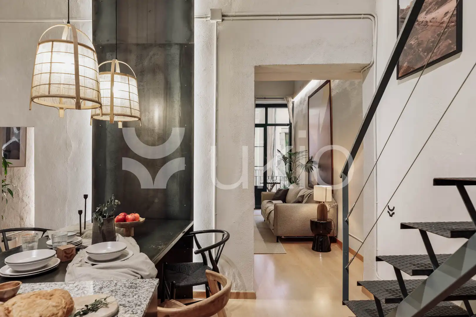 Apartamento de alquiler en Barcelona con Aire acondicionado, Calefacción y Amueblado