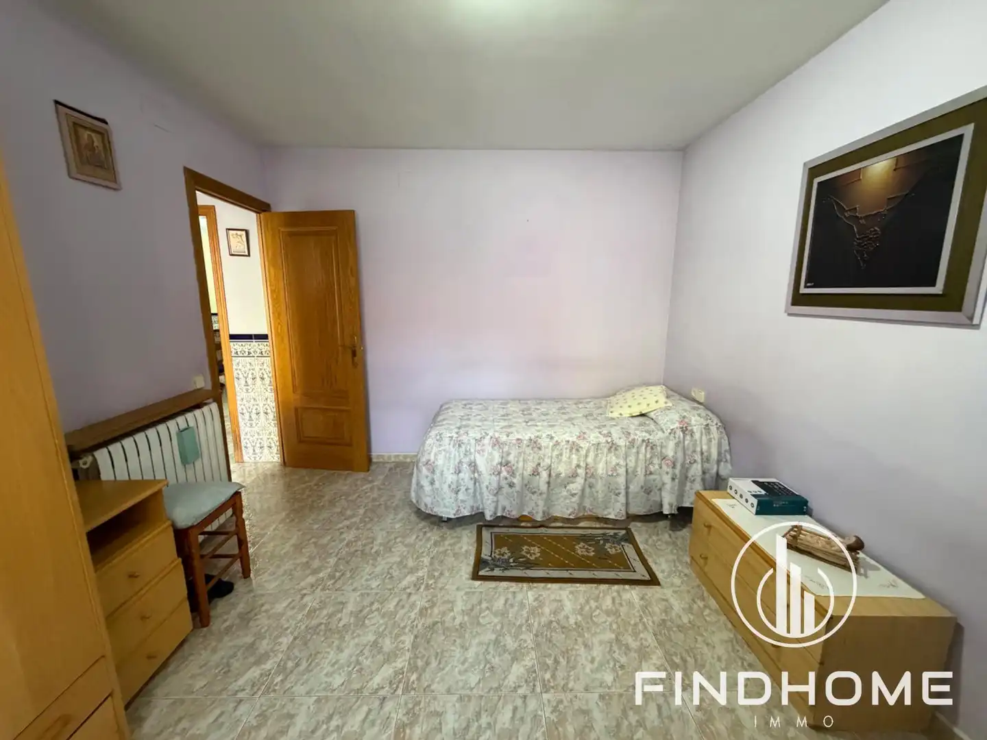 Schlafzimmer von Haus oder Chalet zum Verkauf in Olot mit Privatgarten, Abstellraum und Möbliert