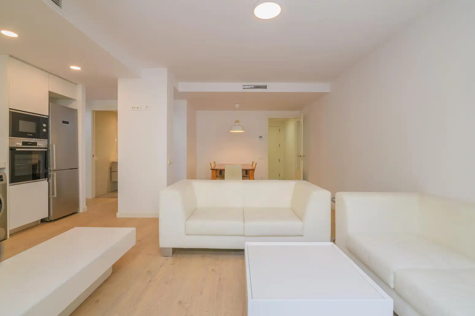 Living room of Flat for sale in Sant Boi de Llobregat  with Air Conditioner, Heating and Balcony
