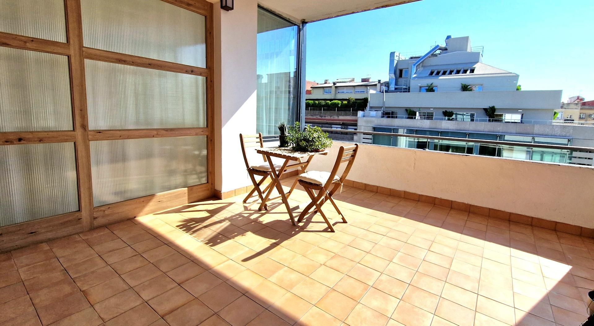 Terrassa de Àtic en venda en  Barcelona Capital amb Aire condicionat, Calefacció i Parquet