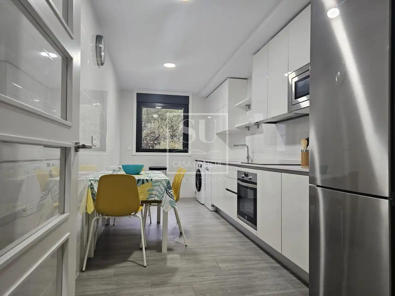 Cocina de Piso de alquiler en Baiona con Calefacción, Terraza y Trastero