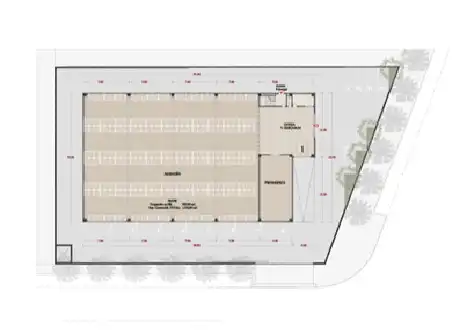 Parkplatz von Fabrikhallen zur Miete in Olesa de Montserrat