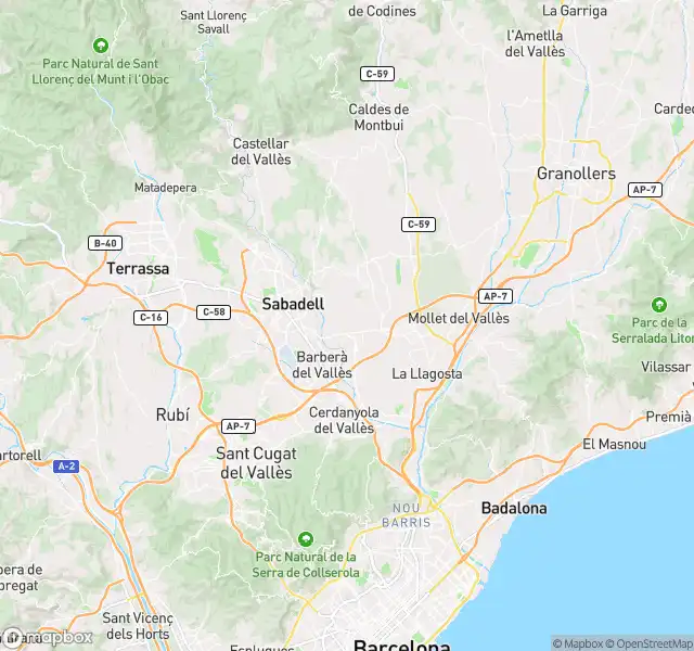 Vista exterior de Pis en venda en Sabadell
